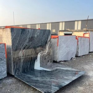 Black berry marble